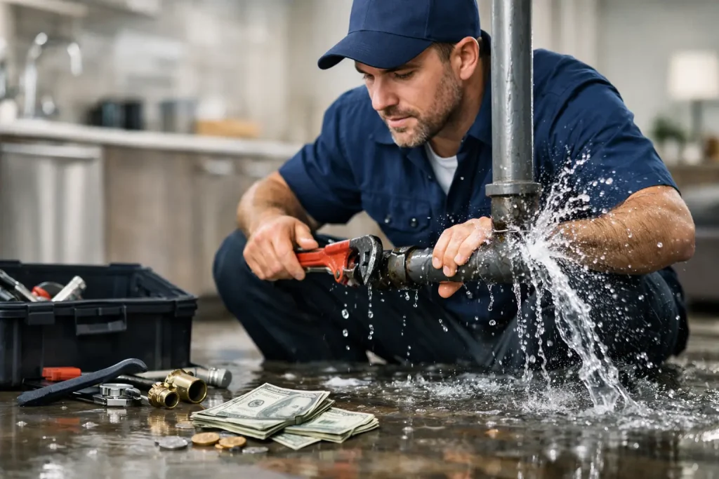 Burst Pipe Repair Cost: What You’ll Pay