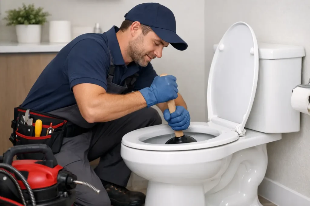 How to Unblock Toilet Fast at Home